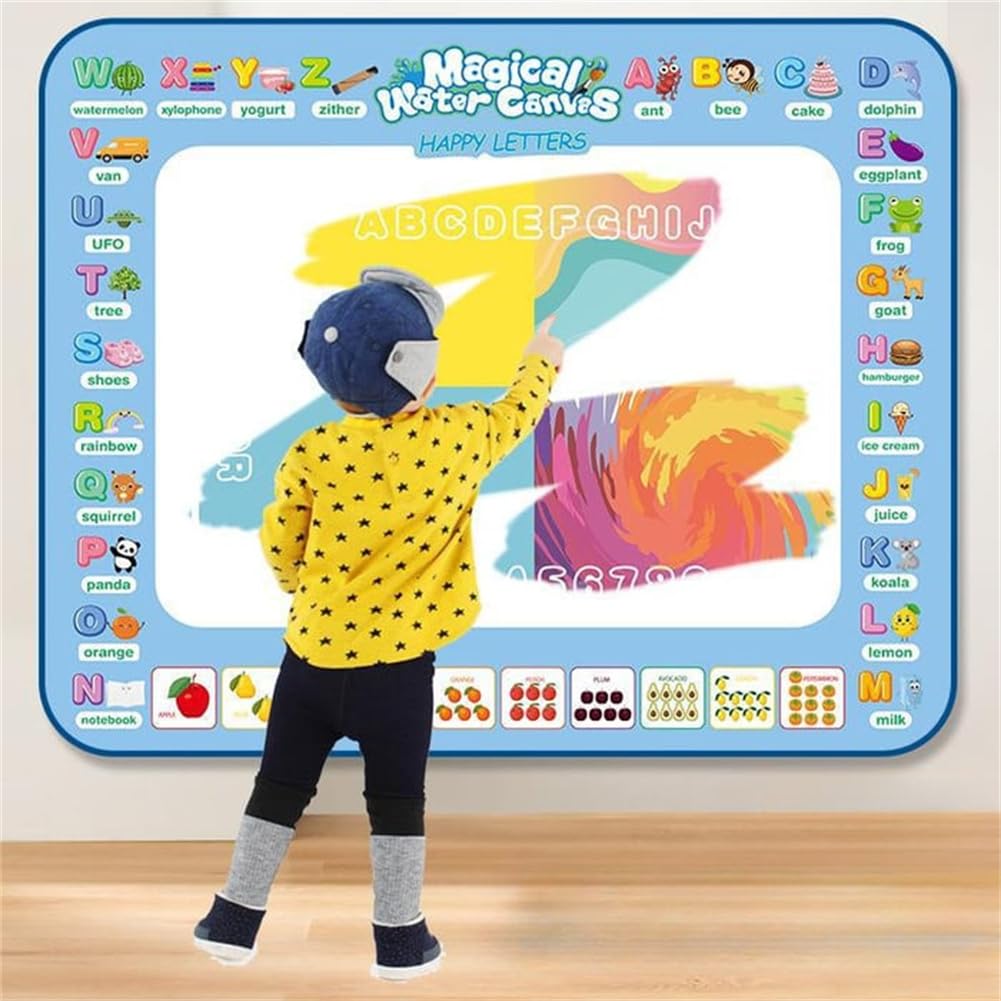 Kids Education Laptop - 子供のための魔法の水絵画毛布,水を書くための布,繰り返し,ベストセラー