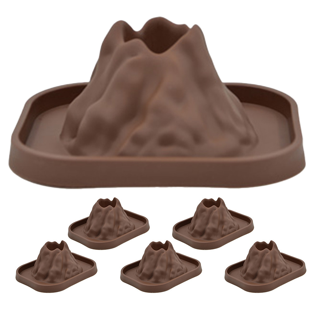Science Kit Volcano - 6個入り火山科学DIY安定台座、火山噴火教育用火山実験キット科学プロジェクト用