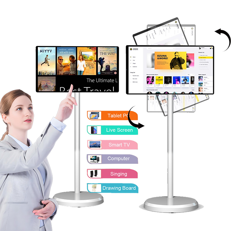 21.5インチ ポータブル スマートタブレットテレビ 回転式 - Kids Education Tablets のレビューと価格
