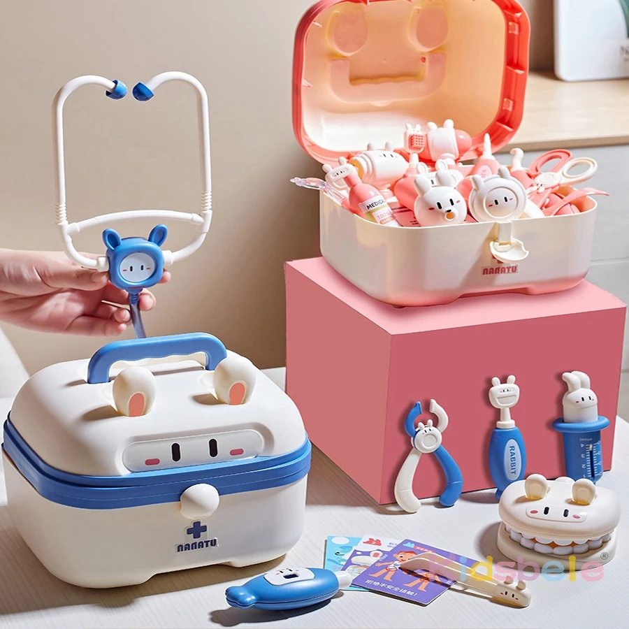 キッズドクターごっこ遊びセット 医療おもちゃキット 収納ケー - Kids Doctor Education のレビューと価格