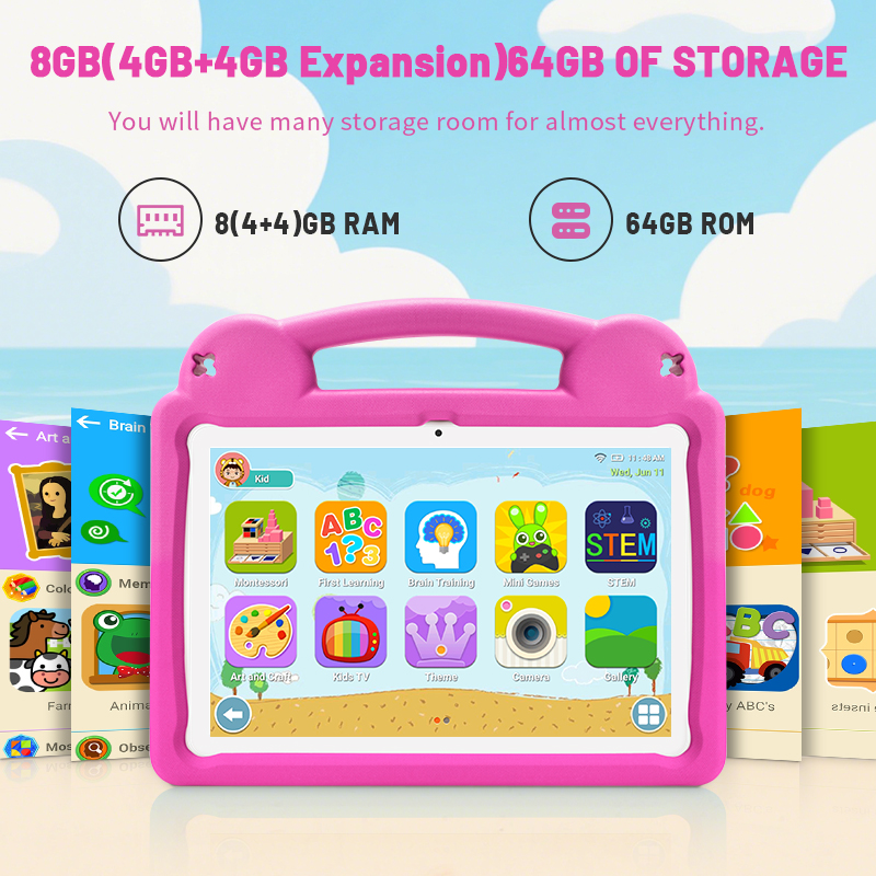 ANRY 10インチ子供用タブレットPCグローバル版、教育ソ - Kids Education Software For Pc のレビューと価格