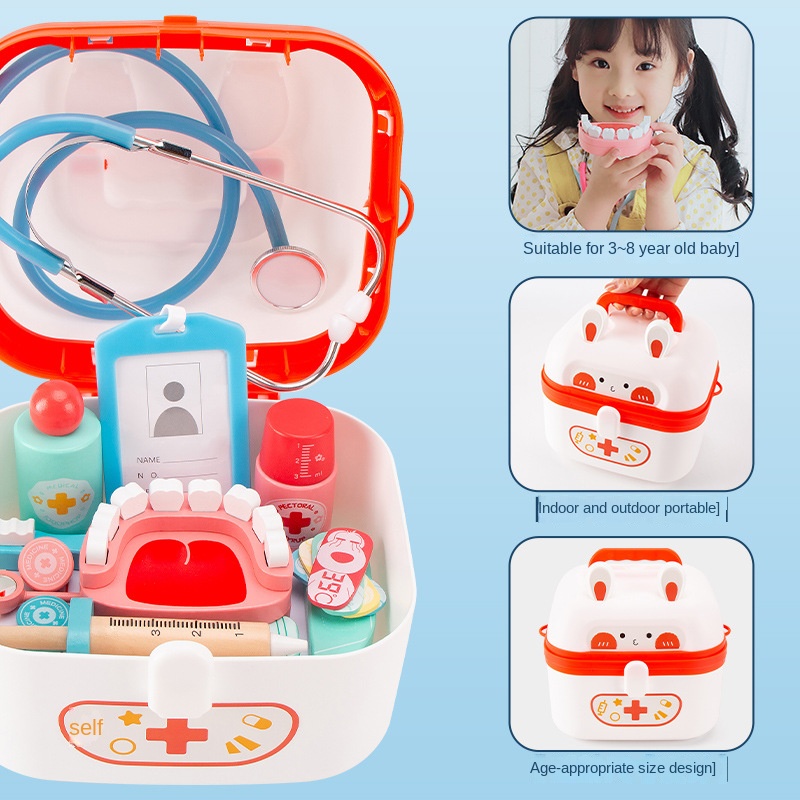 LazyChild キッズ早期教育 ウサギドクターおもちゃセ - Kids Doctor Education のレビューと価格