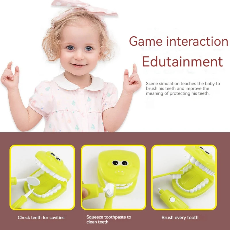 子供モンテッソーリおもちゃ親子インタラクション女の子男の子歯 - Kids Doctor Education のレビューと価格