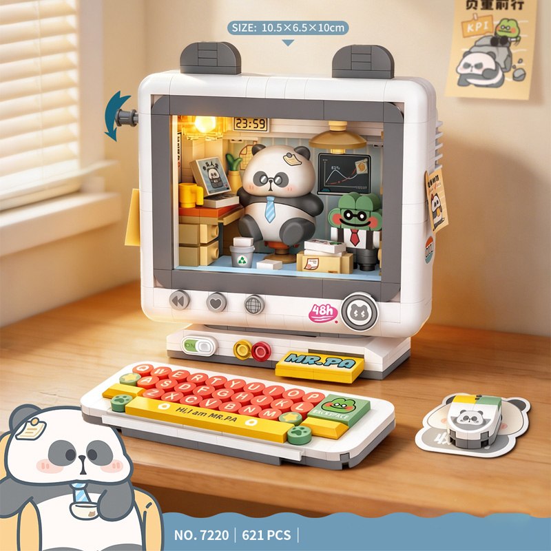 LOZ ビルディングブロックおもちゃセット、レトロコンピュー - Kids Educational Computer のレビューと価格