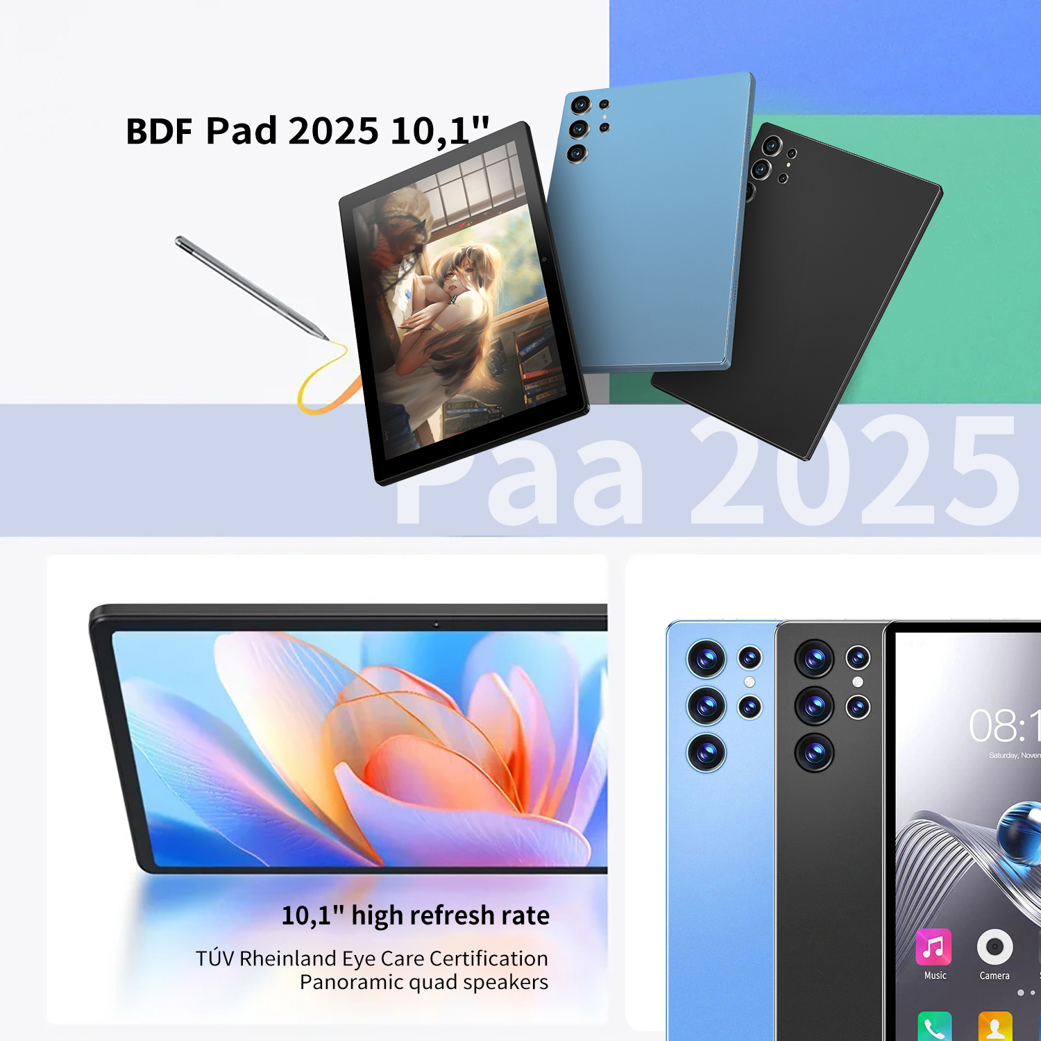 BDF-H39 新型アップグレード版 5G Androidタ - Kids Education Tablets のレビューと価格