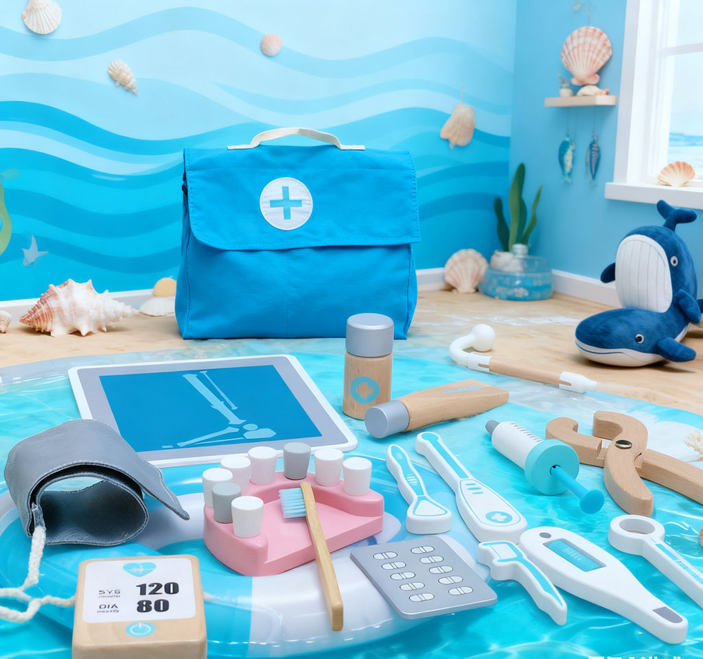 子供向けごっこ遊びペットドクターおもちゃセット：教育的成長玩 - Kids Doctor Education のレビューと価格