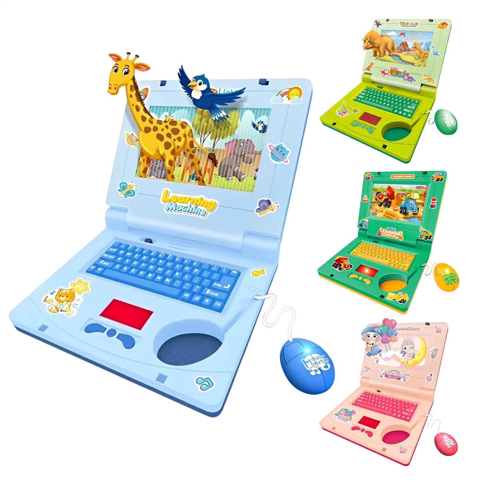 子供用ノートパソコンおもちゃ、インタラクティブなごっこ遊び、 - Kids Educational Computer のレビューと価格