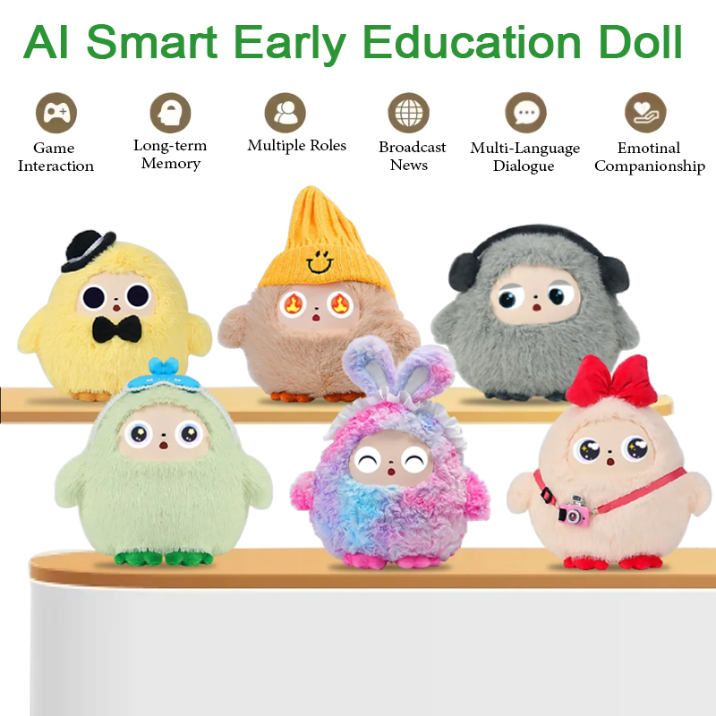 AIスマート早期教育ドール、音声制御＆LEDアイ搭載、Tuy - Kids Education App Free のレビューと価格