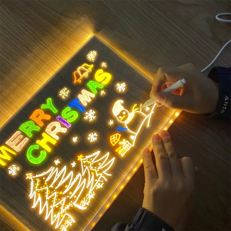マジックグロー キッズ ドローイングボード：再利用可能なLC - Kids Education Tablets のレビューと価格