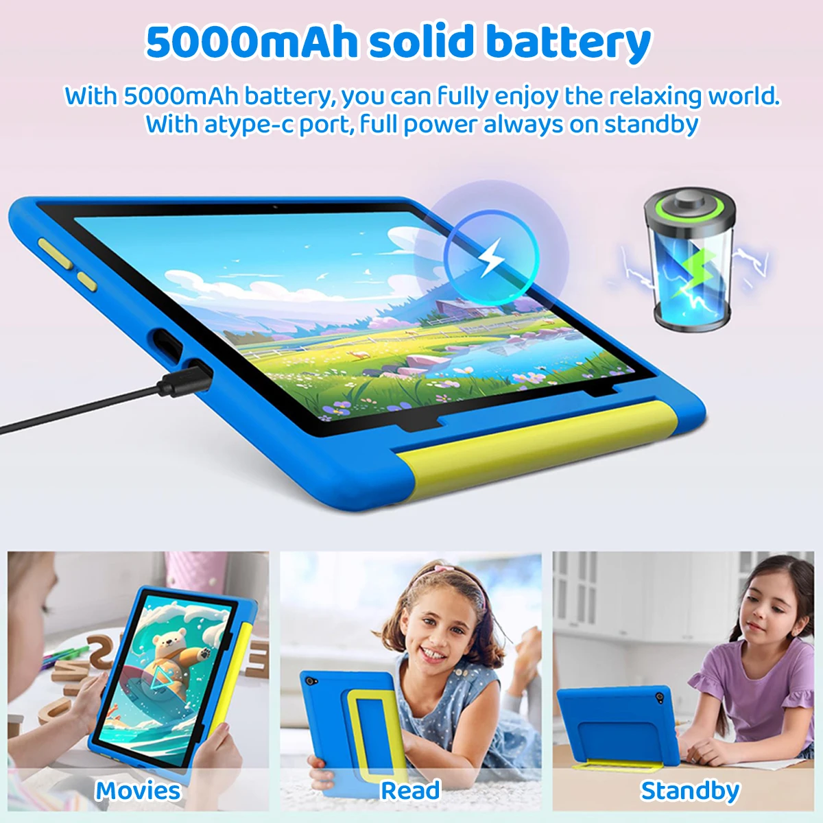 子供用タブレット Android 15 タブレット 10イン - Kids Education Tablets のレビューと価格