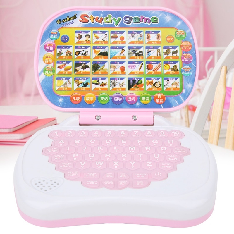 コンピューターマシン子供用おもちゃ多機能ラップトップタブレッ - Kids Educational Computer のレビューと価格